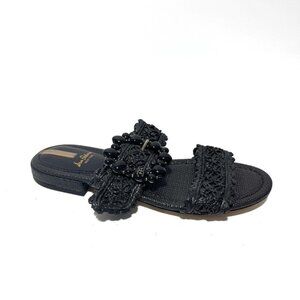 Sam Edelman Womens Elisa Buckle Sandals Black Size 7 M